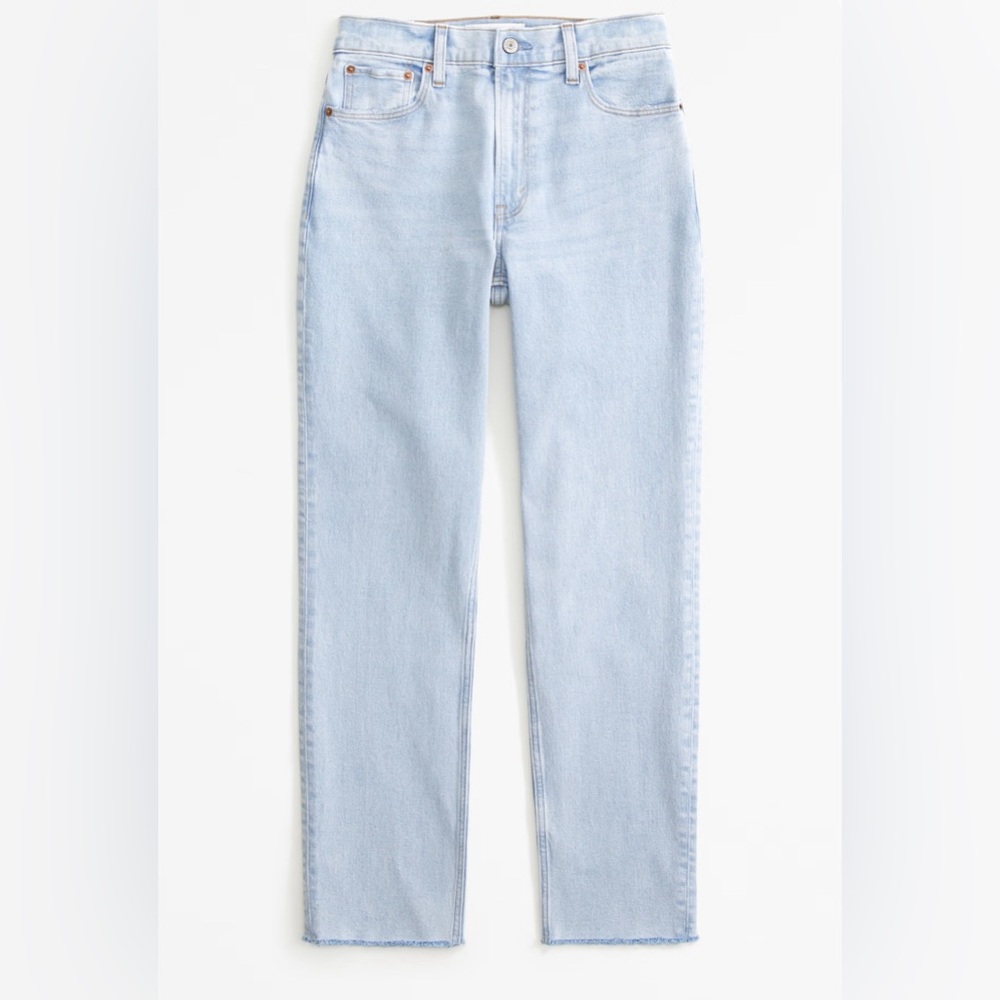 Abercrombie & Fitch Curve Love Mom Jeans size 27 x-long